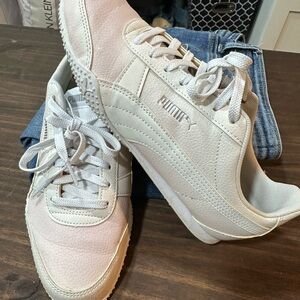 PUMA Women's Classic White Sneakers